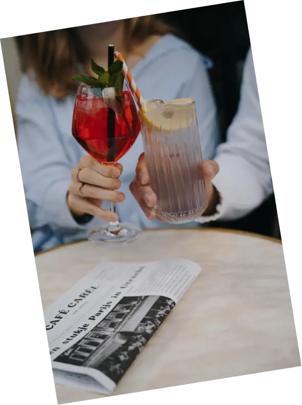 cocktails en drankjes bij Café Carèl in Utrecht.